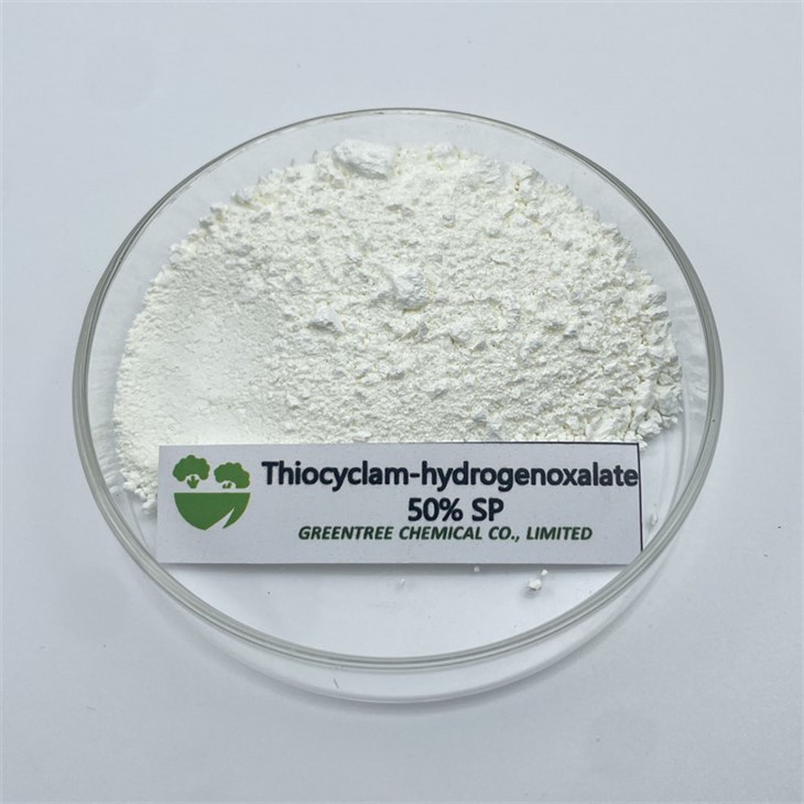 CAS NO. 31895-21-3 살충제 Thiocyclam-Hydrogenoxalate 50% SP C5H11NS3 판매용