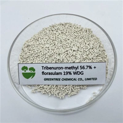 Florasulam 190 G/kg WDG 플러스 고성능 제초제 Tribenuron 메틸 567 G/kg
